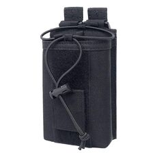 Marsupio per cintura di protezione per walkie-talkie da esterno (nero)