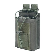 Walkie-talkie per esterni Custodia protettiva per cintura Marsupio (verde)