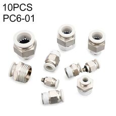 PC6-01 LAIZE 10pz Connettore rapido pneumatico dritto PC