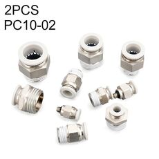 PC10-02 LAIZE 10 pezzi PC connettore pneumatico a montaggio rapido dritto