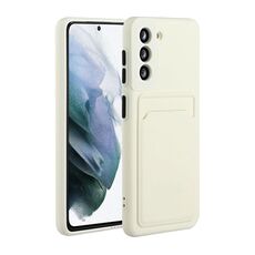 Per Samsung Galaxy S22 + 5G Slot per schede Design Custodia antiurto in TPU (bianco)
