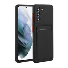 Per Samsung Galaxy S22 + 5G Card Slot Design Custodia antiurto in TPU (nero)