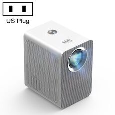 AUN ET50 4 pollici 180 lumen 1920x1080P Mini proiettore LED intelligente, Tipo di spina: Spina americana (bianca)