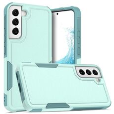 Per Samsung Galaxy S22+ 5G 2 in 1 PC + Custodia per telefono in TPU (verde chiaro)