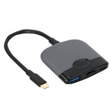 H0231 Base portatile per dock di espansione per dispositivi mobili / Nintendo Switch (grigio nero)