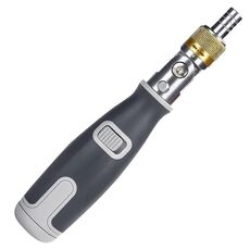 2050C Portatile 10 in 1 punte nascoste Set di cacciaviti angolari a cricchetto multi-angolo (grigio)
