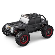 JJR/C 16103A 2.4G Wrangler elettrico RC 4WD fuoristrada (nero)