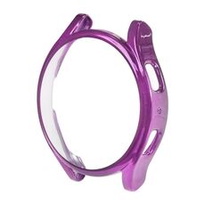 Per Samsung Galaxy Watch5 Pro 45mm Custodia protettiva in TPU a metà confezione cava galvanica (viola)