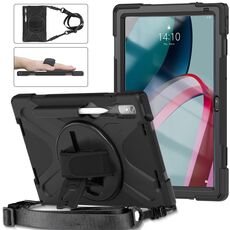Per Lenovo Pad Pro 11.2 2022 TB-138FC/132FU Custodia protettiva in silicone + PC per tablet (nero)
