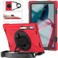 Per Lenovo Pad Pro 11.2 2022 TB-138FC/132FU Custodia protettiva in silicone + PC per tablet (rosso)