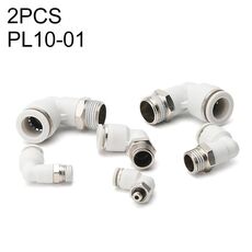 PL10-01 LAIZE 10 pezzi PL gomito pneumatico raccordo rapido connettore