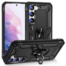 Per Samsung Galaxy S23 + 5G TPU antiurto + custodia per telefono PC (nero)