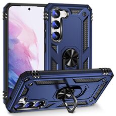 Per Samsung Galaxy S23 + 5G TPU antiurto + custodia per PC (blu)