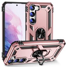 Per Samsung Galaxy S23 + 5G TPU antiurto + custodia per PC (oro rosa)
