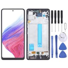 Schermo LCD incell per Samsung Galaxy A53 5G SM-A536 digitalizzatore assemblaggio completo con cornice, non supporta l'identificazione delle impronte digitali