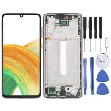 Schermo LCD incell per Samsung Galaxy A33 5G SM-A336 digitalizzatore assemblaggio completo con cornice, non supporta l'identificazione delle impronte digitali