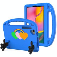 Per Samsung Galaxy Tab A 10.1 2019 Love Small Palm Holder Custodia per tablet EVA (blu)