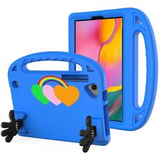 Per Samsung Galaxy Tab A 8.4 2020 Love Small Palm Holder Custodia per tablet EVA (blu)