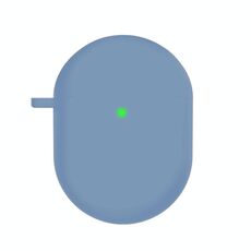 Per Redmi Buds4 Custodia protettiva per auricolari in silicone con moschettone D (azzurro)