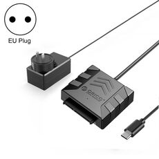 ORICO UTS1 Tipo-C / USB-C USB 3.0 Adattatore HDD SATA da 2,5 pollici con adattatore di alimentazione 12V 2A, Lunghezza cavo: 0,5 m (spina UE)