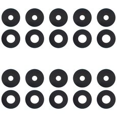 Per OPPO Reno7 SE 5G/Find X5 Lite 10 PCS Obiettivo per fotocamera posteriore