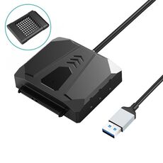 ORICO UTS2 USB 3.0 adattatore HDD SATA da 2,5 pollici con custodia in silicone, lunghezza cavo: 0,3 m