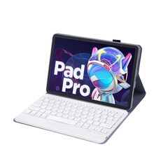 AM20-B Pelle di Agnello Texture Ultra-sottile Tastiera Bluetooth Custodia Tablet In Pelle Per Lenovo Xiaoxin Pad 2022 10.6 pollici/Tab M10 Plus 10.6 3a Gen 2022 (Viola)