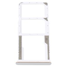 Vassoio per schede SIM + Vassoio per schede SIM + Vassoio per schede Micro SD per Xiaomi Poco M4 5G/Poco M4 5G India/Redmi Note 11R (Argento)