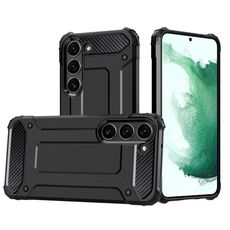 Per Samsung Galaxy S23 + 5G Custodia rigida in TPU per PC con armatura magica (nera)
