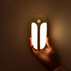USB ricaricabile Firefly Smart Body Sensor LED Light (luce naturale)