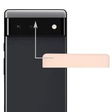 Copertina anteriore superiore superiore posteriore per Google Pixel 6 Pro (rosa)