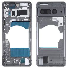Per Google Pixel 7 Front Housing LCD Frame Bezel Plate (Nero)