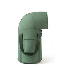 Secchio per pediluvio pieghevole Secchio per pediluvio per ginocchio Borsa da bagno portatile per campeggio da viaggio(verde)