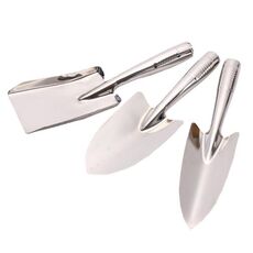 Set di pale in acciaio inossidabile per giardinaggio domestico da 3 pezzi / set
