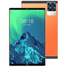 Tablet PC S29 3G per chiamate telefoniche, 10,1 pollici, 1 GB + 16 GB, Android 5.1 MT6592 Octa Core, supporto doppia SIM, WiFi, BT, GPS (arancione)
