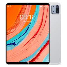 Tablet PC X6 Pro 3G per chiamate telefoniche, 10,1 pollici, 1 GB + 16 GB, Android 5.1 MT6592 Octa Core, supporto Dual SIM, WiFi, BT, GPS (bianco)