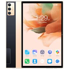 Tablet PC X11 3G per chiamate telefoniche, 10,1 pollici, 1 GB + 16 GB, Android 5.1 MT6592 Octa Core, supporto doppia SIM, WiFi, BT, GPS (oro)