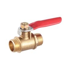 Valvola a sfera in rame con connettore per tubo pneumatico LAIZE, specifica: doppio esterno da 2 1/4 di pollice
