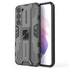 Per Samsung Galaxy S23 + 5G Supersonic PC + TPU Custodia antiurto per telefono con supporto (nero)