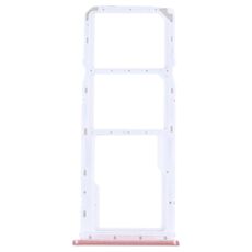 Per Samsung Galaxy A04 SM-A045F Vassoio per scheda SIM originale + Vassoio per scheda SIM + Vassoio per scheda Micro SD (rosa)