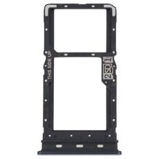 Per Motorola Moto G62 5G / Moto G62 India Vassoio scheda SIM + Vassoio scheda SIM / Micro SD (nero)