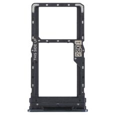 Per Motorola Moto G52 Vassoio per schede SIM + Vassoio per schede SIM / Micro SD (nero)