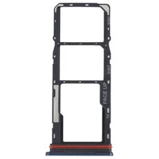 Per Motorola Moto G42 Vassoio per schede SIM + Vassoio per schede SIM + Vassoio per schede Micro SD (nero)