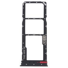 Per Motorola Moto G32 Vassoio per schede SIM + Vassoio per schede SIM + Vassoio per schede Micro SD (nero)
