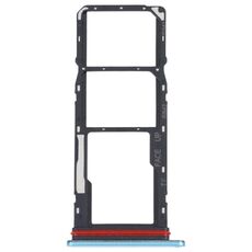 Per Motorola Moto G22 Vassoio per scheda SIM + Vassoio per scheda SIM + Vassoio per scheda Micro SD (blu)