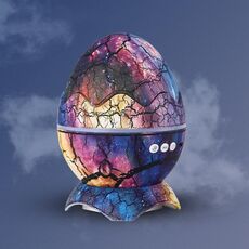 K850 LED Dinosaur Egg Telecomando Bluetooth Star Projection Light con funzione altoparlante (Interstellar Blue)