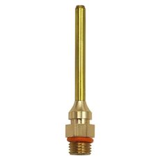 Testa di erogazione per fori fini con ugello in rame per colla a caldo, dimensioni: 2,0x70 mm