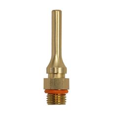 Testa di erogazione per fori fini con ugello in rame per colla a caldo, dimensioni: 3,0x50 mm