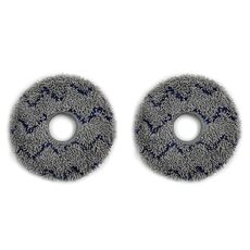 Per Ecovacs Deebot N9 + 2 pezzi Robot aspirapolvere panno per scopa a vapore (ondulazione)