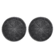 Per Ecovacs Deebot N9 + 2 pezzi Robot aspirapolvere panno per scopa a vapore (cenere piena di capelli)